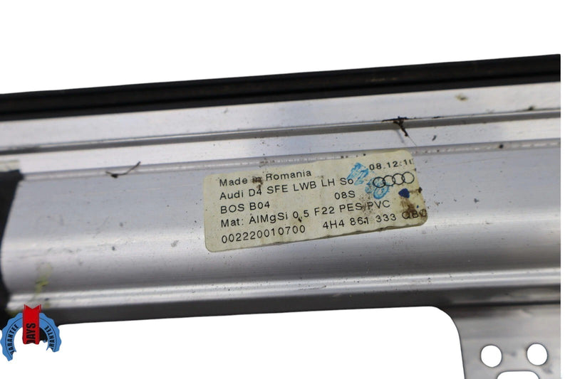 Load image into Gallery viewer, 11-18 Audi A8 Quattro Rear Left Window Door Sun Shade Blind Cover 4H4861333A OEM
