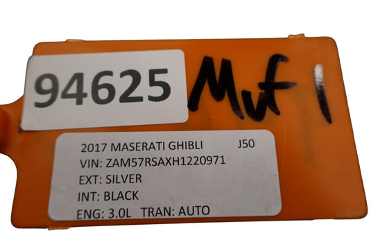 14-19 Maserati Ghibli M157 Right Side Exhaust Muffler Baffle Tips Silencer Oem