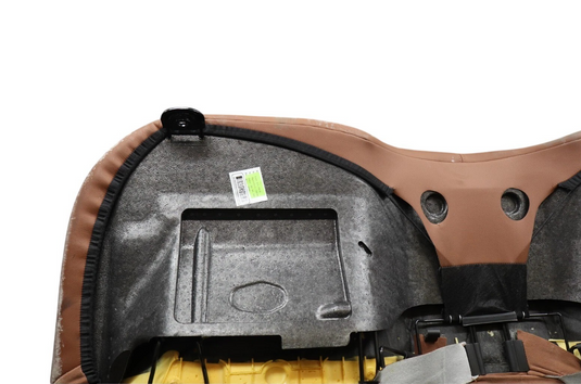 14-17 Maserati Ghibli M157 Rear Seat Cushion Lower Bottom Brown 06700242120 Oem