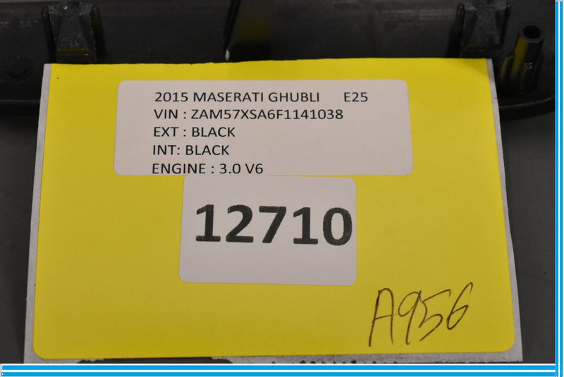 Load image into Gallery viewer, 14-21 Maserati Ghibli Rear Right Passenger Door Interior Trim Molding Oem
