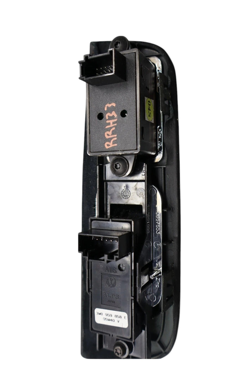 Load image into Gallery viewer, 06-12 Bentley Continental Flying Spur Rear Right Window Switch W/ Trim Black OEM
