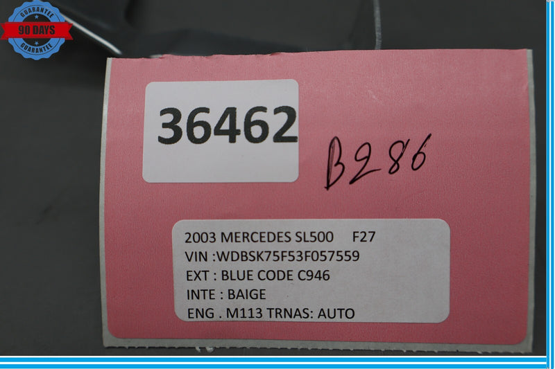 Load image into Gallery viewer, 03-12 Mercedes R230 SL500 SL55 Left Driver Side Door Panel Edge Trim Oem
