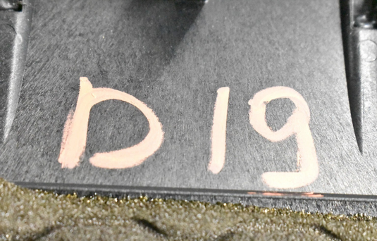 07-11 Bentley Continental Dash Dashboard Speaker Cover Grille 3W8858093 Oem