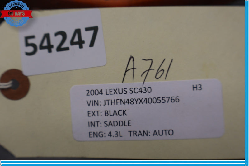 Load image into Gallery viewer, 02-10 Lexus SC430 Front Right Side Marker Blinker Lamp Side Turn Signal Oem
