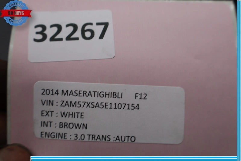 Load image into Gallery viewer, 14-20 Maserati Ghibli Rear Right Passenger Axle Shaft Black 6700352630 OEM
