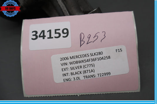 05-15 Mercedes CL550 CLK350 W209 W212 W216 Engine Motor Air Valve 0021407560 Oem