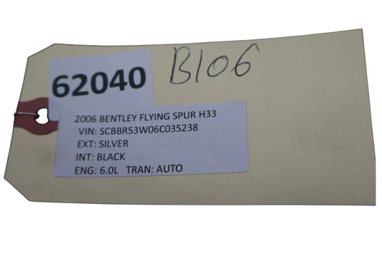 06-08 Bentley Continental GTC GT AC Air Conditioning Hose Pipe Line 6.0L OEM