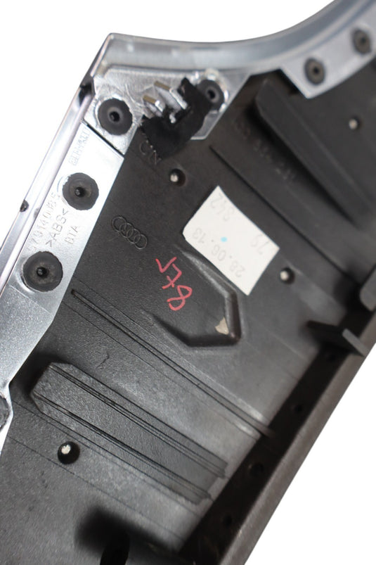 12-18 Audi A6 Quattro Front Center Console Wood Trim Bezel Cover Molding Oem