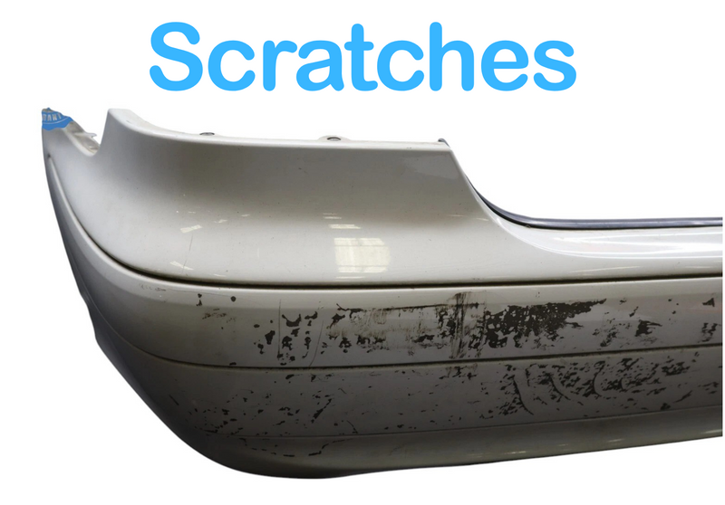 Load image into Gallery viewer, 00-02 Mercedes CLK320 Rear Bumper Cover Panel Assembly White A2088800052 Oem
