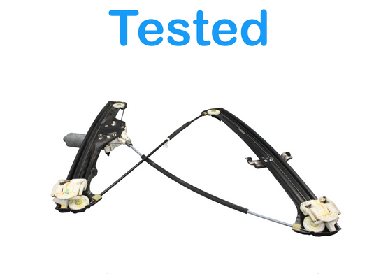 07-13 BMW X5 E70 Front Right Passenger Side Door Window Regulator w/ Motor Oem