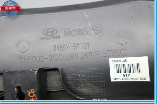 15-20 Hyundai Genesis Front Left Driver Side Steering Lower Column Cover Oem