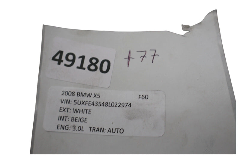 Load image into Gallery viewer, 07-13 BMW X5 E70 Front Right Passenger Side Fender Flare Trim 51777158428 Oem
