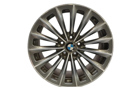 09-16 BMW 535i 740i 750i 8.5x19 19" Alloy Wheel Rim Silver R19 6775392 Oem