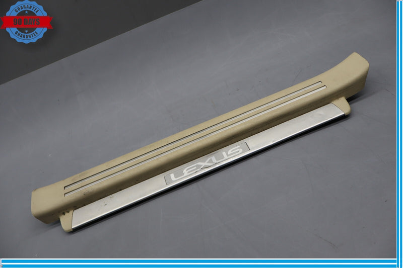 Load image into Gallery viewer, 07-12 Lexus LS460 Front Right Passenger Side Door Sill Scuff Panel Trim Oem
