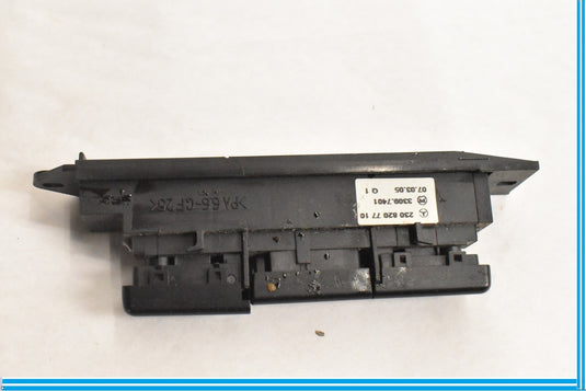 03-08 Mercedes R230 SL500 Right Side ESP Off Console Blank Filler Switch OEM