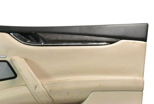 14-22 Maserati Ghibli M157 Front Right Passenger Side Interior Door Panel Oem