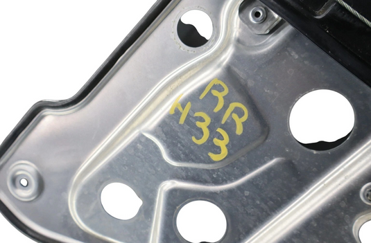 06-13 Bentley Continental Flying Spur Rear Right Side Door Window Regulator Oem