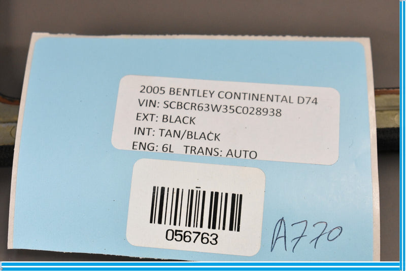 Load image into Gallery viewer, 04-10 Bentley Continental GT GTC Rear Center Console Trim Bezel 3W0863657 Oem
