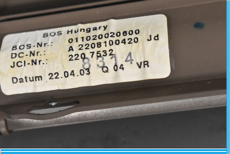 Load image into Gallery viewer, 00-06 Mercedes S500 S600 W220 Rear Right Passenger Sun Shade Roller Blind Oem
