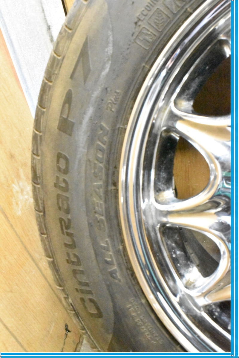 Load image into Gallery viewer, Mercedes R129 SL500 300SL 8 x 16 16" Wheel Rims Set of 4 Chrome 1294010702 OEM
