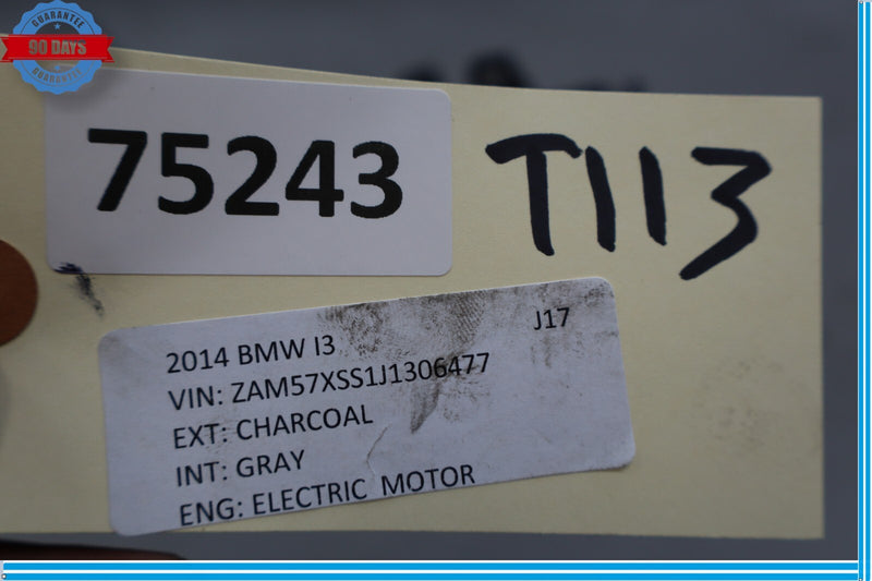 Load image into Gallery viewer, 14-21 BMW I01 i3 i3s Front Dashboard Dash Instrument Panel Inner Cover Trim Oem

