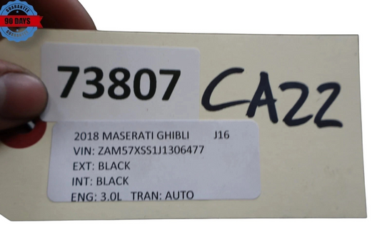 14-20 Maserati Ghibli Rear Right Side Lower Suspension Control Arm 670036580 Oem