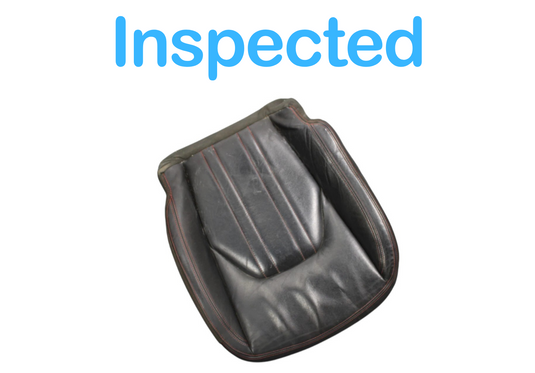 14-17 Maserati Ghibli Front Left Driver Side Lower Bottom Seat Cushion Black Oem