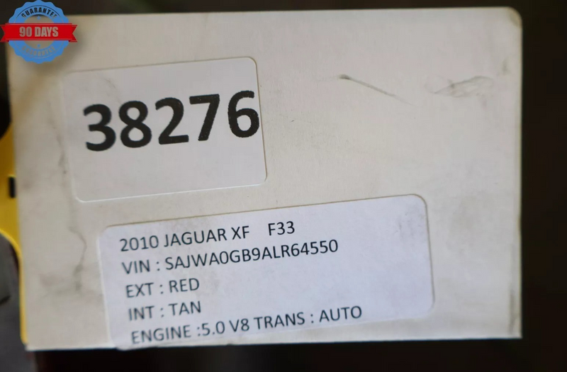 Load image into Gallery viewer, 09-11 Jaguar X250 XF Base Rear Bumper Cover Assembly W/Park Assist Red Oem
