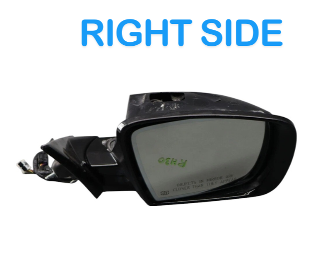 Load image into Gallery viewer, 14-17 Maserati Ghibli M156 Right Side Rear View Door Mirror 670048053 OEM
