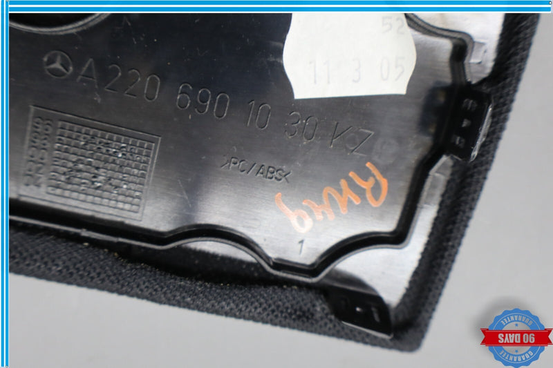 Load image into Gallery viewer, 00-06 Mercedes S350 S600 S55 AMG Rear Right Dashboard Speaker Cover Trim Oem
