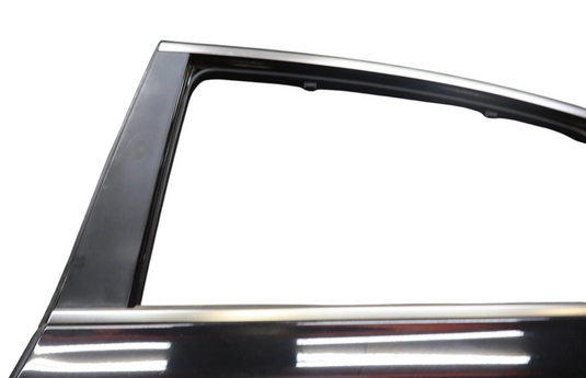 15-16 Hyundai Genesis Rear Left Driver Side Door Shell Cover Panel Black OEM