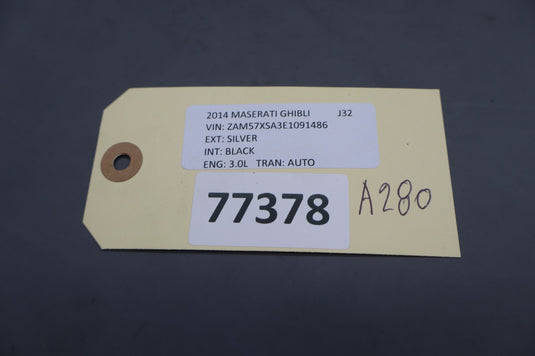 14-19 Maserati Ghibli Dash Instrument Cluster Gauge Speedometer 670009777 Oem