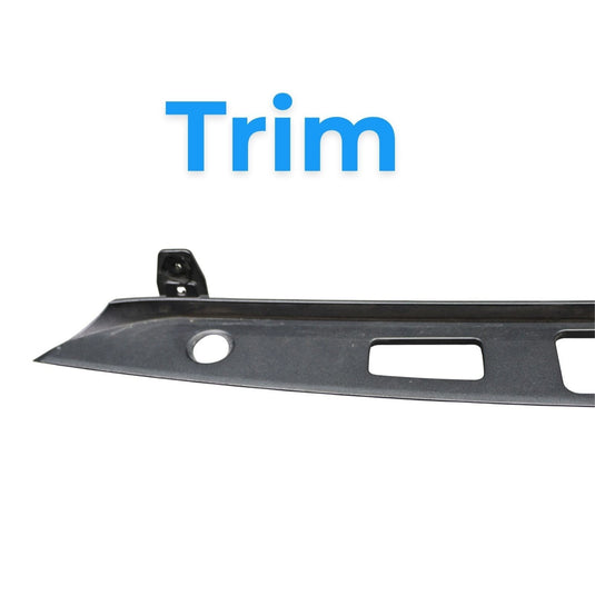 15-17 Hyundai Genesis G80 Rear Trunk Lid Handle Molding Trim Cover Panel Oem
