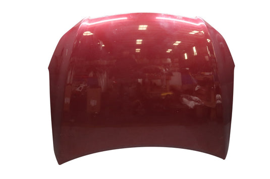 09-14 Hyundai Genesis Front Engine Hood Bonnet Panel Assembly Red Oem