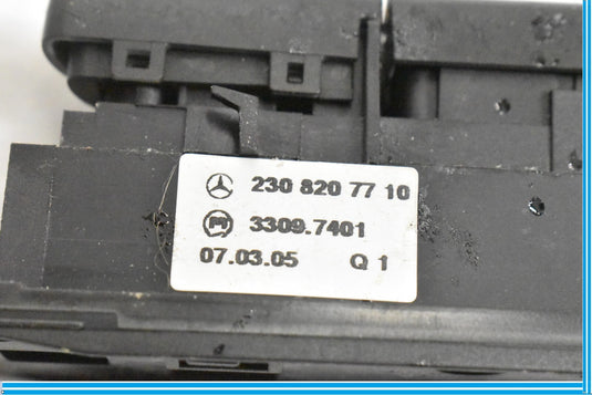 03-08 Mercedes R230 SL500 Right Side ESP Off Console Blank Filler Switch OEM