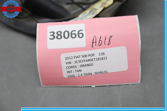 12-17 Fiat 500 Pop Fuse Box Control Module Beautifying Cap Cover Lid Oem