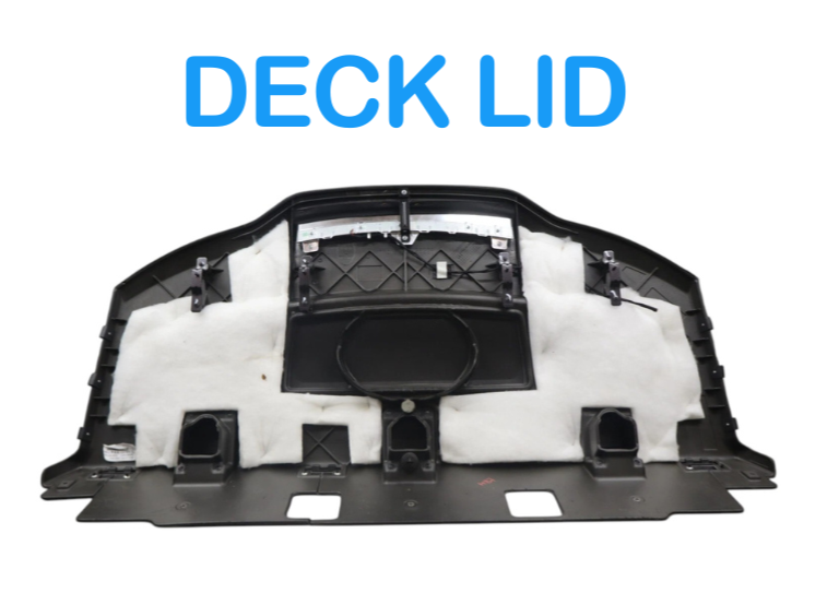 Load image into Gallery viewer, 14-17 Maserati Ghibli Rear Deck Lid Parcel Shelf Trim Black 06700174910 OEM
