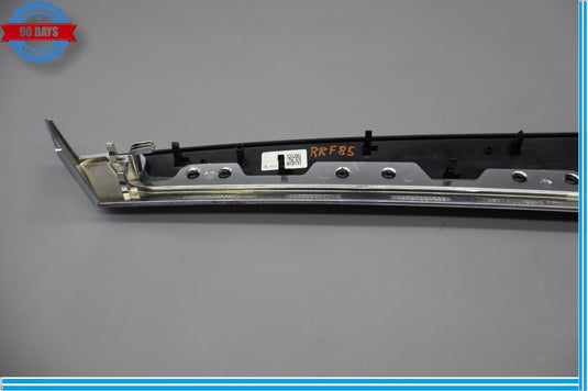 10-16 Porsche Panamera 970 Rear Right Side Door Interior Wood Molding Trim Oem