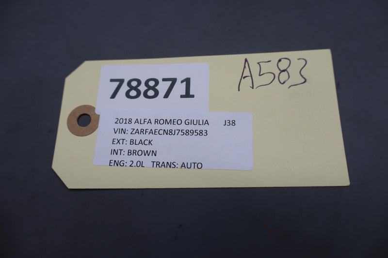 Load image into Gallery viewer, 17-22 Alfa Romeo Giulia Front Center Console Lid Cup Holder 50538379 Oem
