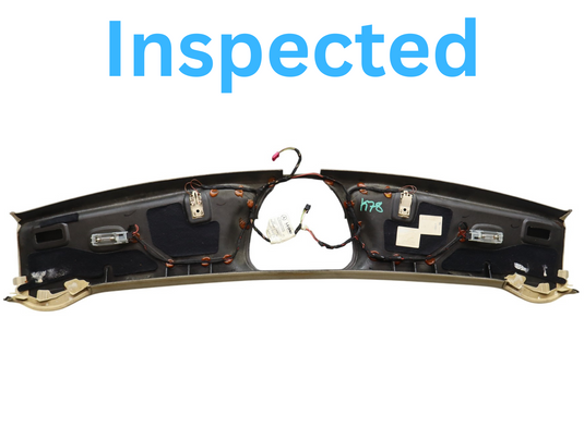 03-12 Mercedes R230 SL500 SL55 Front Upper Headliner Trim Panel A2306900050 Oem