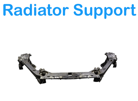 10-19 Jaguar XJ XJL XJR575 Front Upper Radiator Support Black AW938B040AD Oem