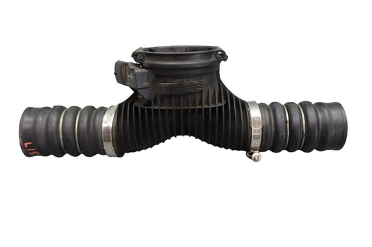 11-18 Porsche Cayenne Turbo 958 Engine Y-Pipe Air Intake Hose Tube w/ Sensor Oem