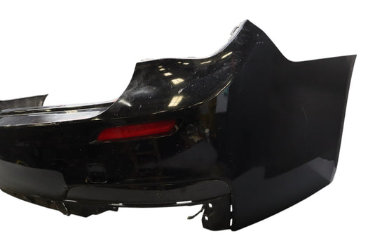 09-12 BMW 750i 750Li Rear Lower Bumper Cover Assembly Trim Panel Black Oem