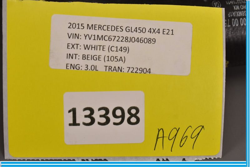 Load image into Gallery viewer, 13-16 Mercedes GL450 X166 Water Tank Connection Down Coolant Hose Pipe Oem
