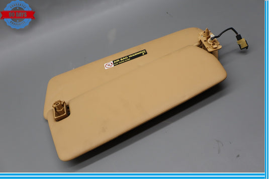 08-10 Porsche Cayenne Right Passenger Side Interior Sun Visor 7L5857552 Tan Oem