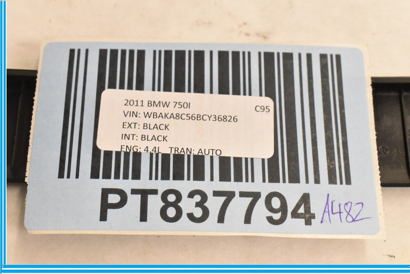 Load image into Gallery viewer, 09-15 BMW 750i 750Li F01 F02 Rear Left Driver Door Window Molding Trim Cover Oem
