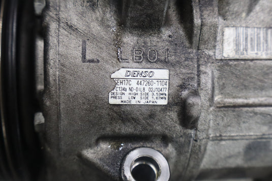 07-17 Lexus LS460 GS460 AC A/C Air Conditioning Compressor Clutch Pump Oem
