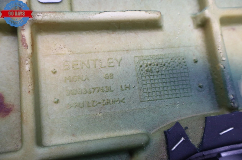 Load image into Gallery viewer, 03-10 Bentley Continental GT Coupe Rear Left Interior Shelf Cover Trim Black Oem
