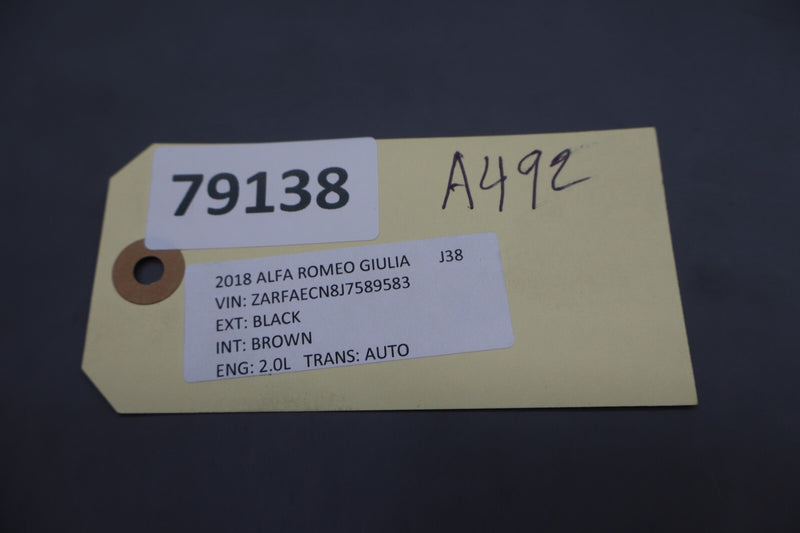 Load image into Gallery viewer, 17-22 Alfa Romeo Giulia Center Air Dash AC A/C Heater Vent Black 1561382370 Oem
