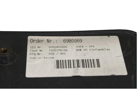 09-15 BMW 750Li F01 F02 Trunk Lid License Trim Cover Panel 51497186534 OEM